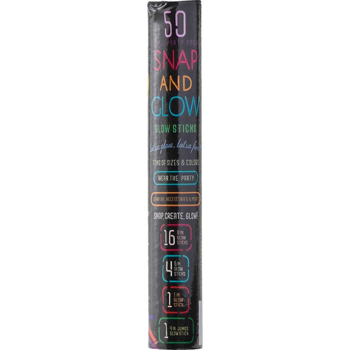 Snap And Glow Sticks Party Pack (50-Pack) Image 4