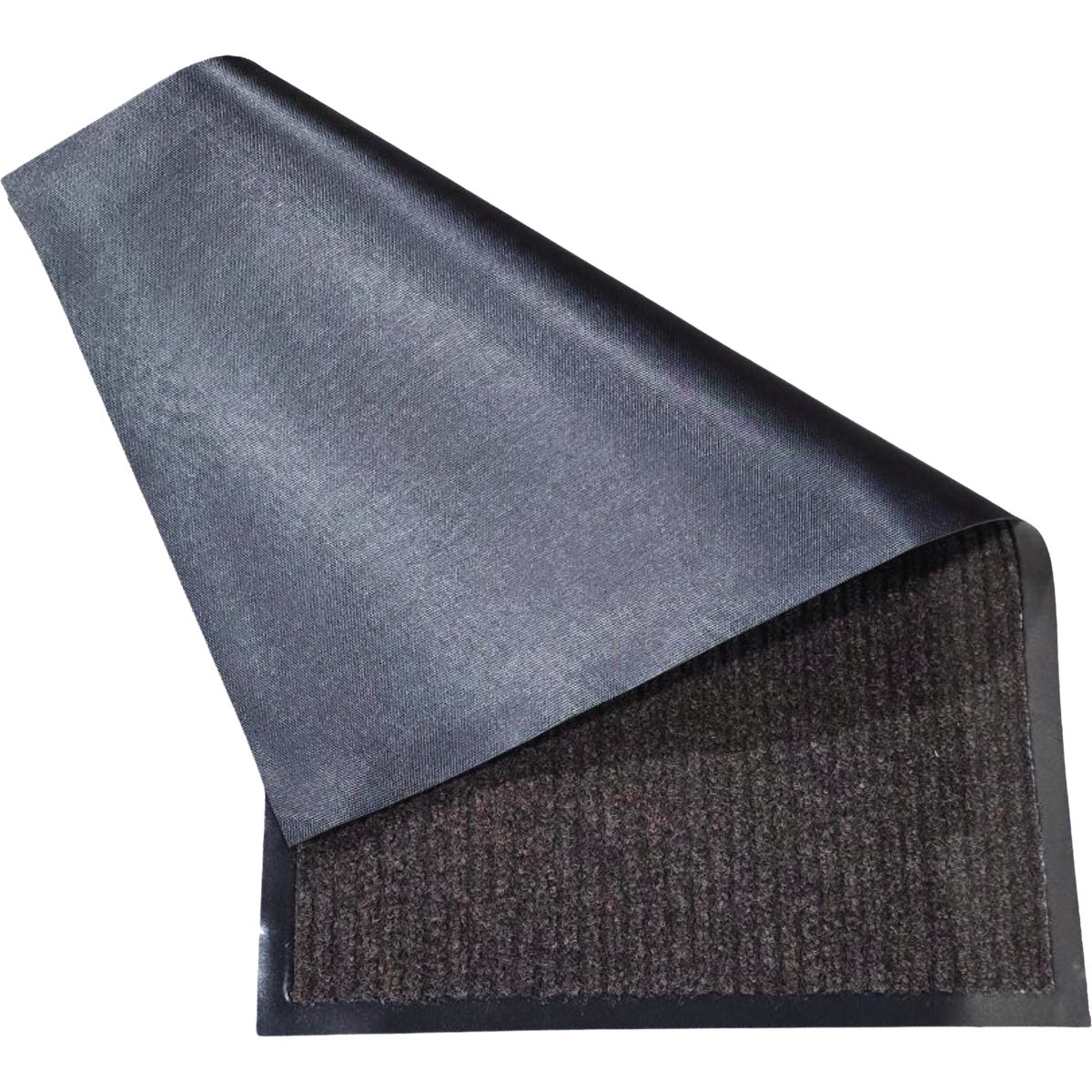 FanMats 18 In. x 28 In. Dual Rib Indoor/Outdoor Floor Mat, Chocolate Brown Image 4