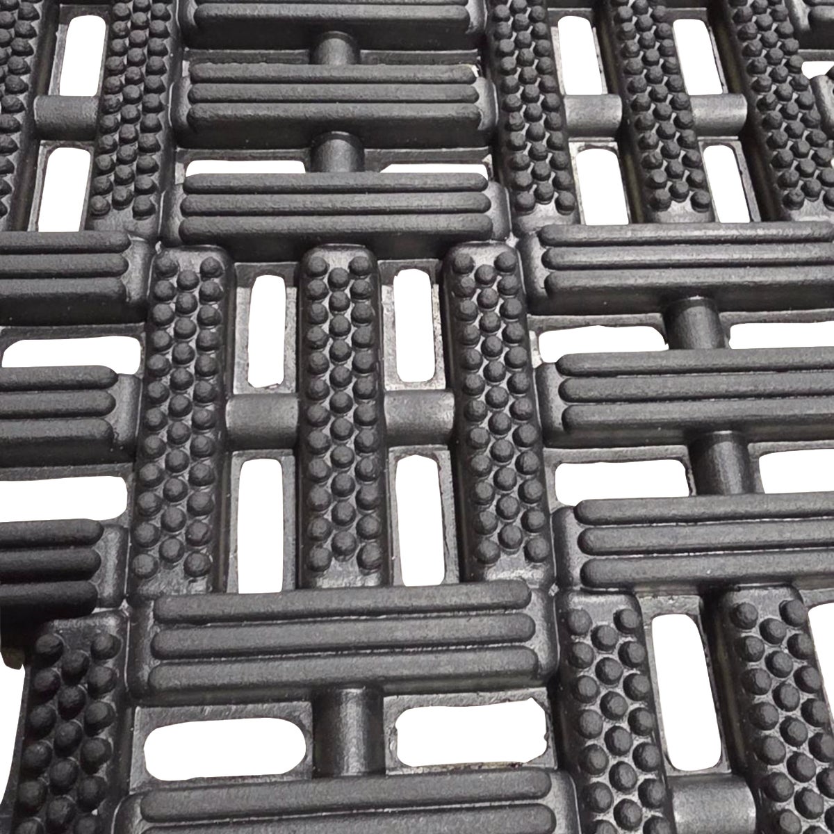 18 In. x 30 In. Black Rubber Boot Scraper Mat Image 5