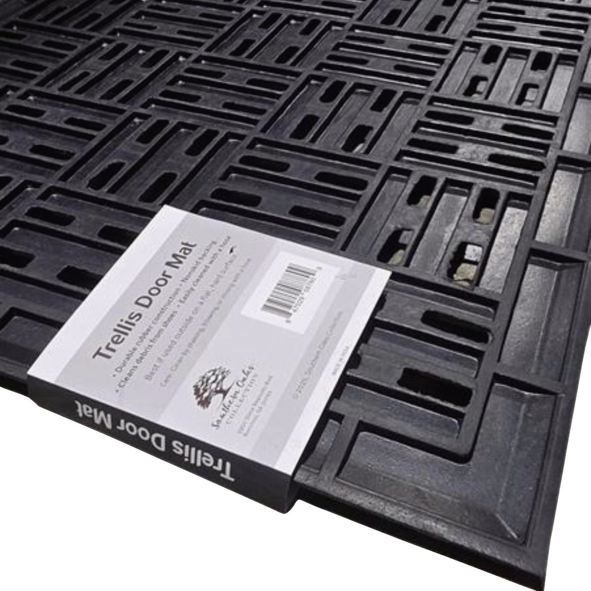18 In. x 30 In. Black Rubber Boot Scraper Mat Image 3