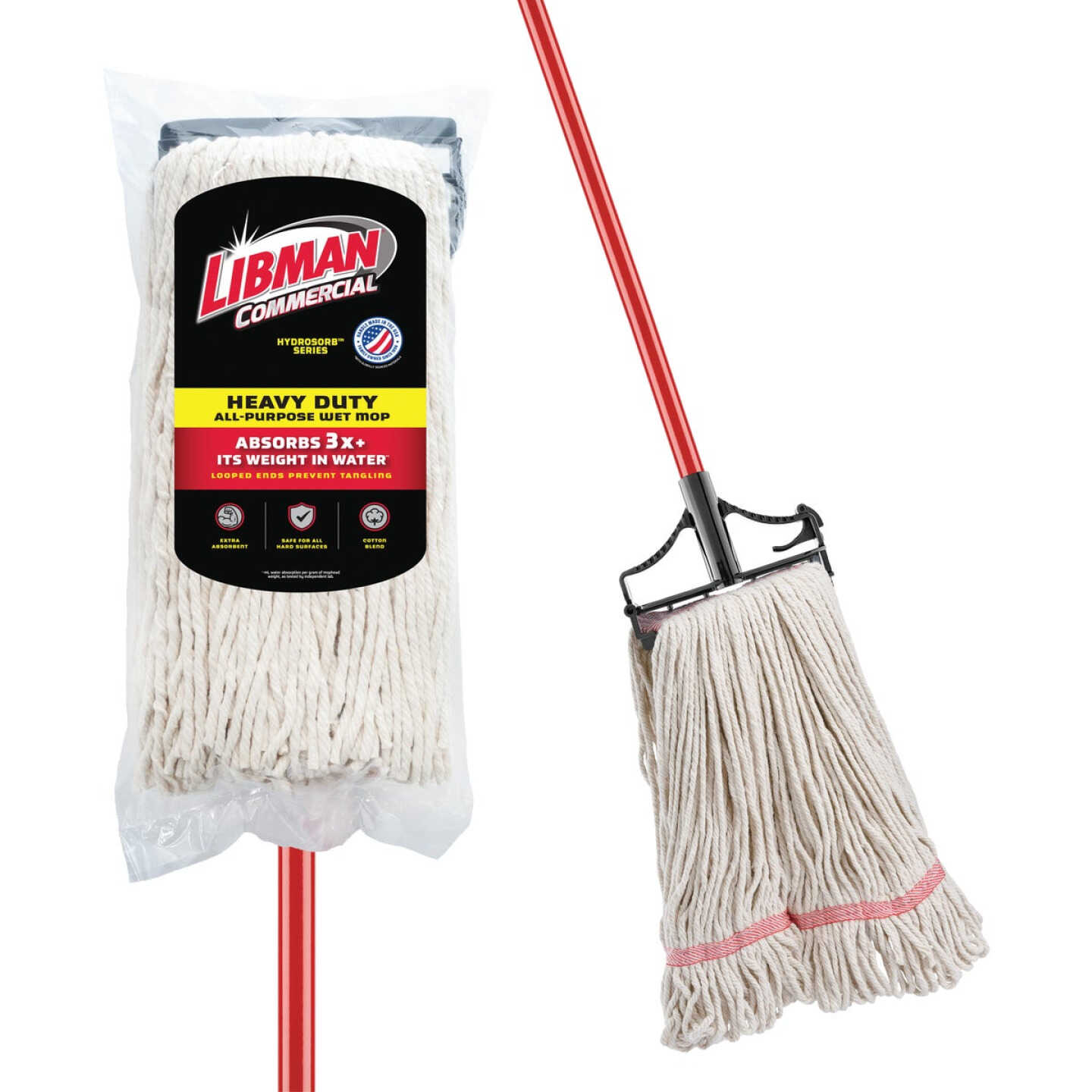 Libman All-Purpose Heavy Duty Wet Mop Image 2