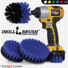 Drillbrush Pool & Marine Medium Blue Drill Brush (4 Piece) Image 3