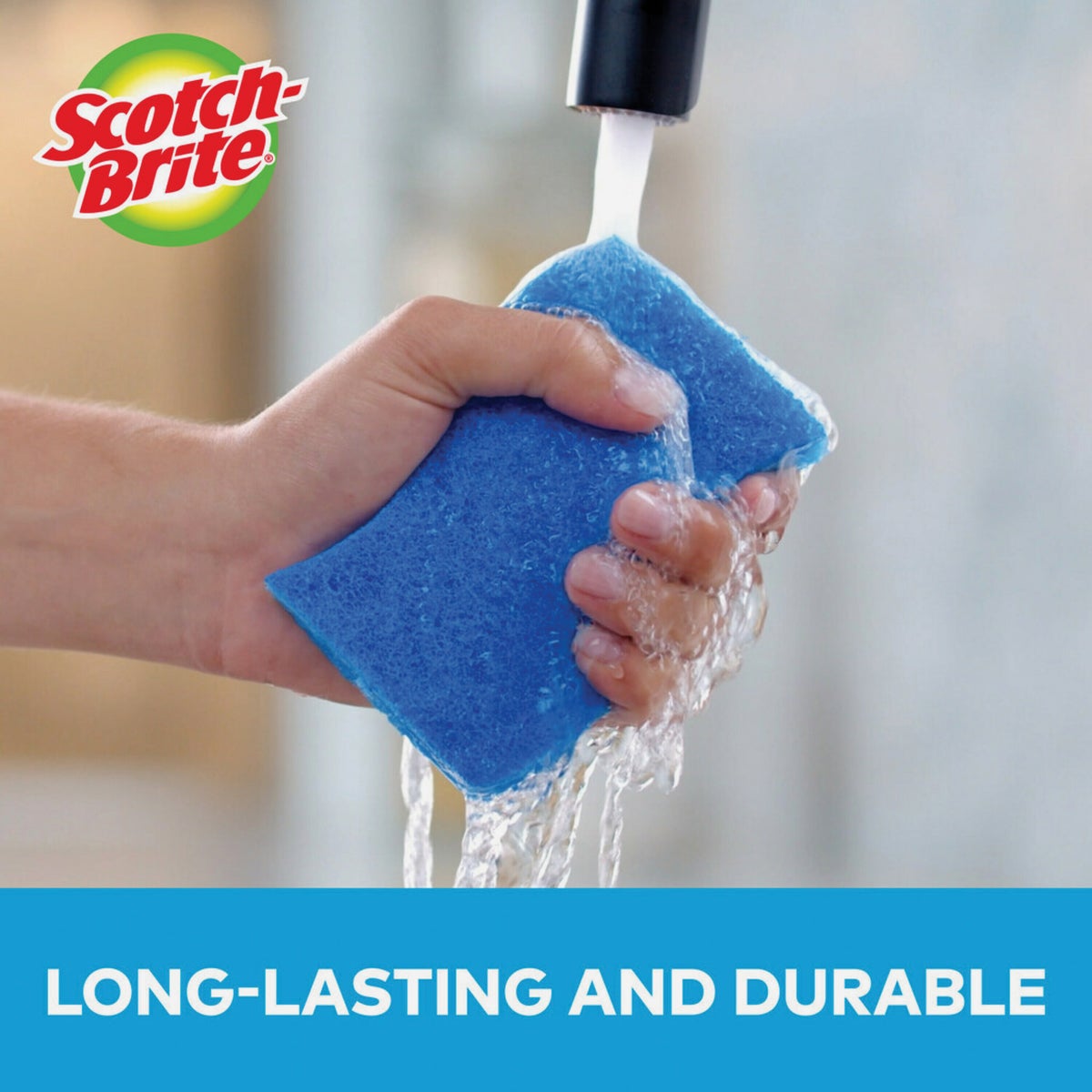 Scotch-Brite Zero Scratch Scrub Sponge Image 3