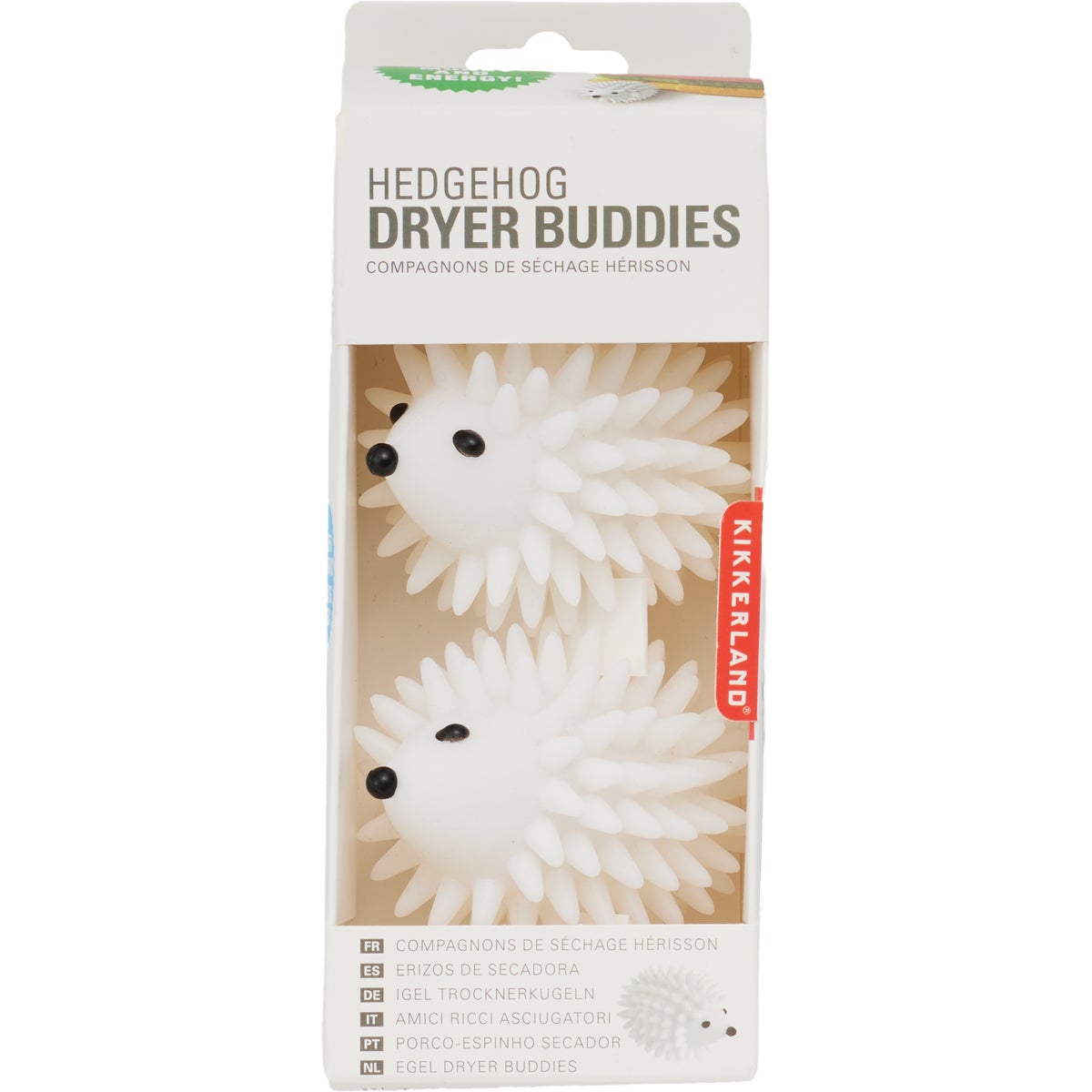 Kikkerland Hedgehog Dryer Balls (2-Pack) Image 2