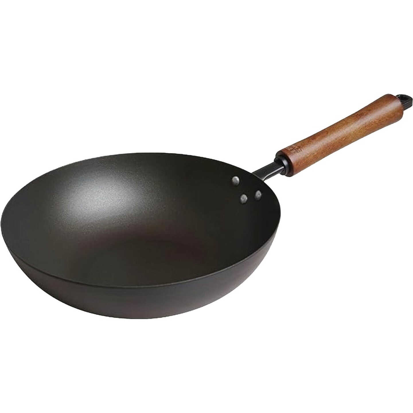 Joyce Chen Classic Series 9-1/2 In. Carbon Steel Preseasoned Stir Fry Pan Image 1