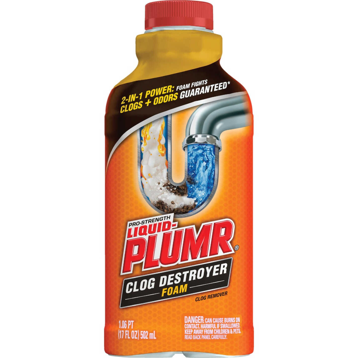 Liquid-Plumr Slow Flow Fighter 17 Oz. Foaming Liquid Drain Opener & Cleaner Image 1