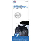 True Value 55 Gal. Black Wing Tie Drum Liner Trash Bags (12-Count) Image 2