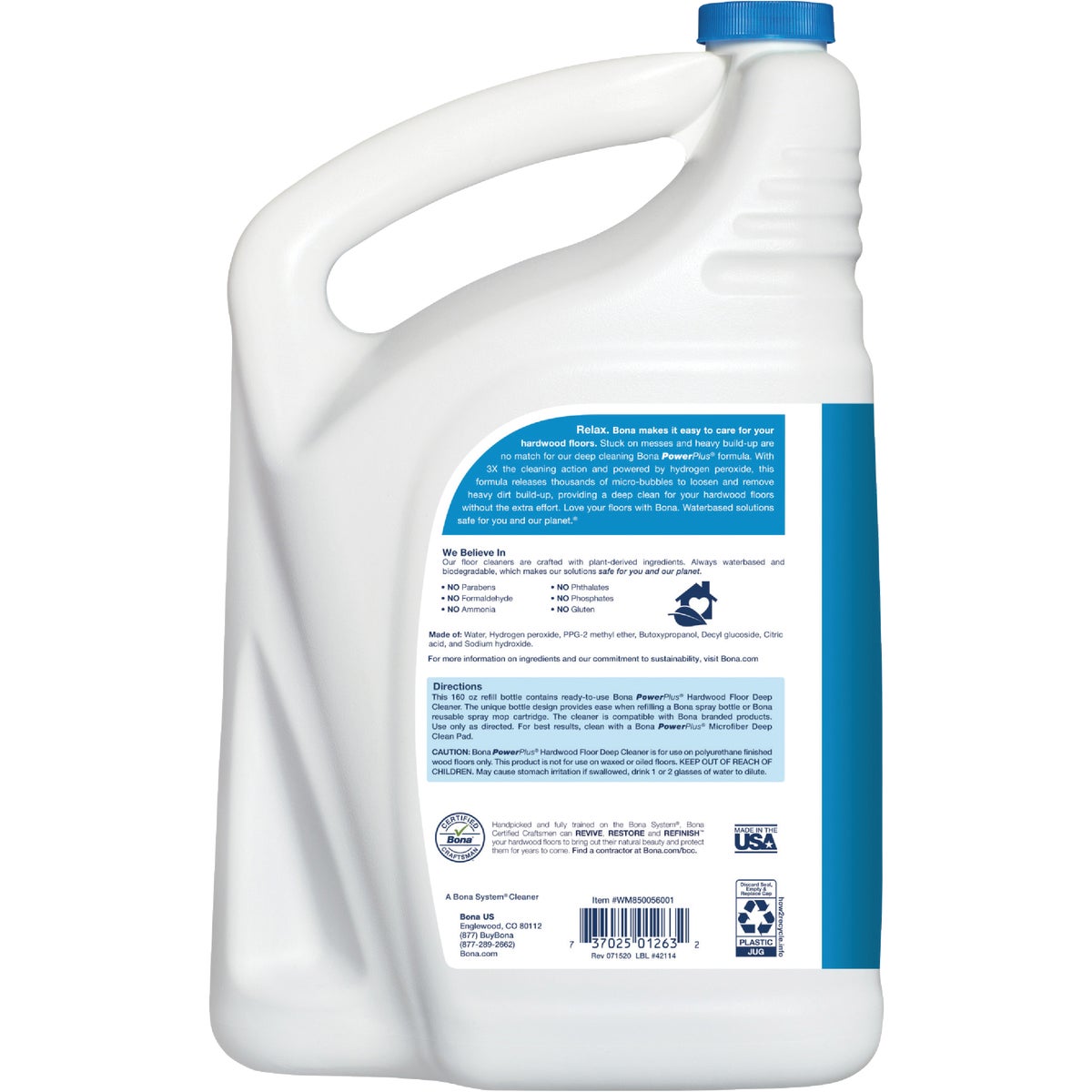 Bona PowerPlus 128 Oz. Ready-To-Use Hardwood Floor Cleaner Refill Image 9