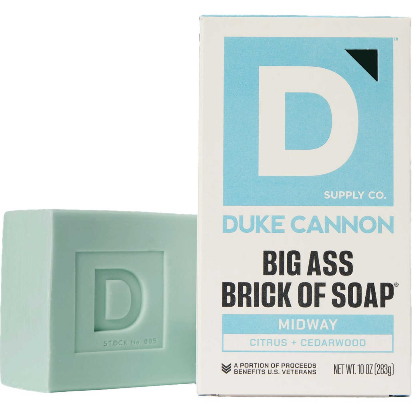 Duke Cannon 10 Oz. Midway Big Ass Brick of Soap Image 1