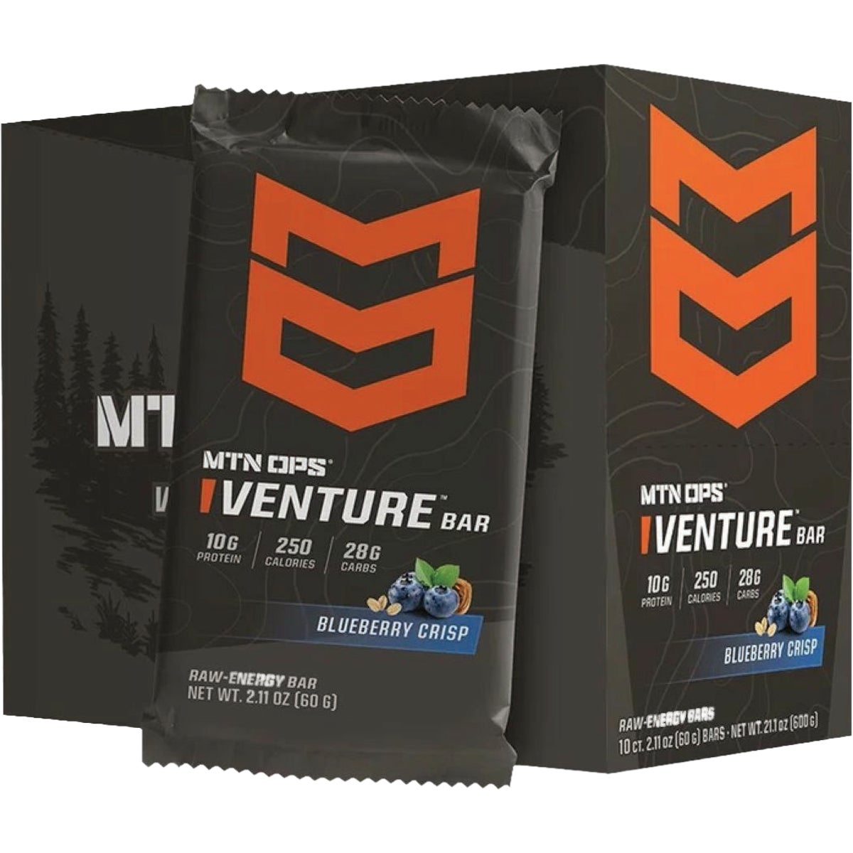 MTN OPS 2 Oz. Blueberry Crisp Venture Protein Bar