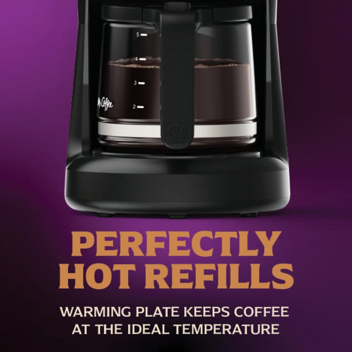 Mr. Coffee 5 Cup Black Drip Coffee Maker Image 5