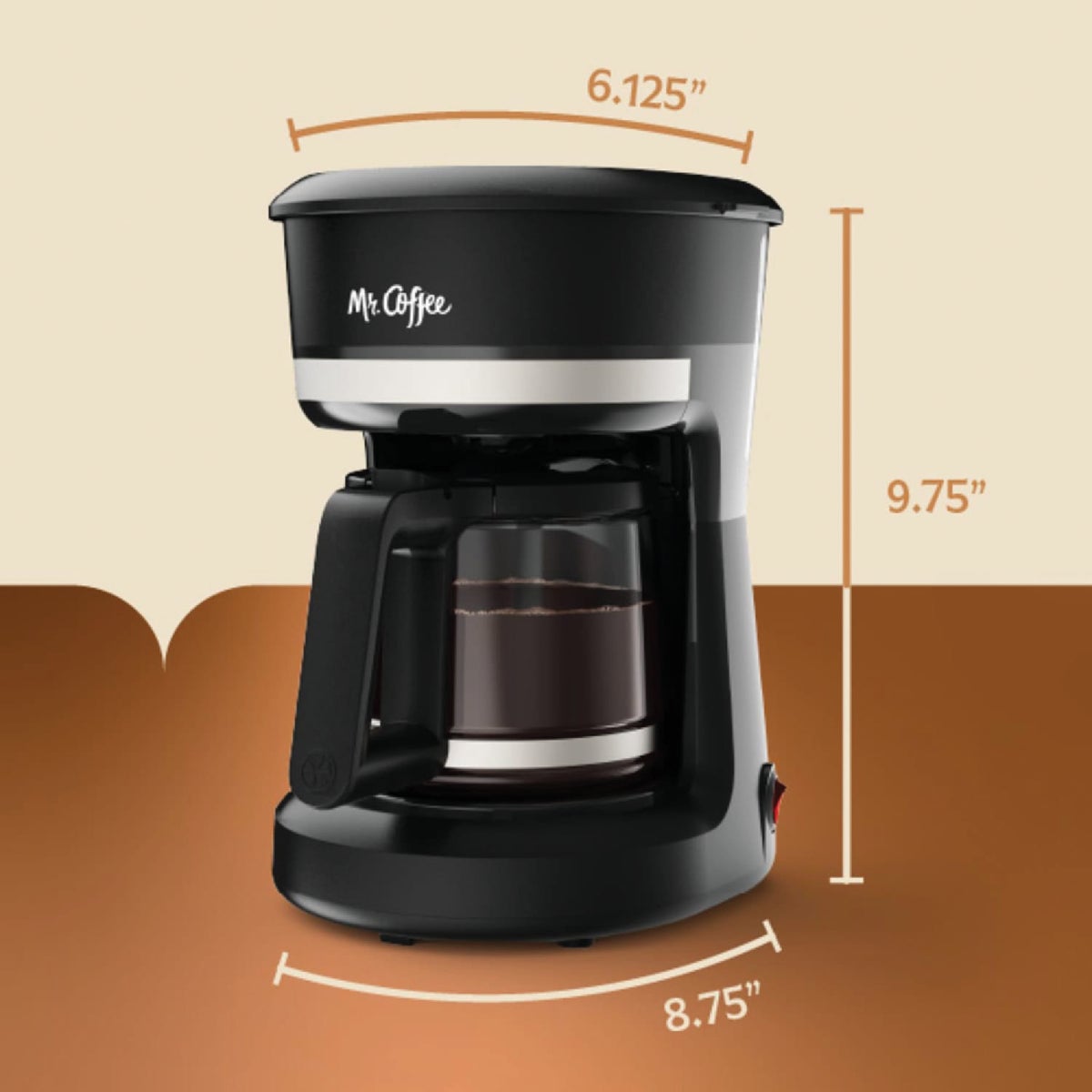Mr. Coffee 5 Cup Black Drip Coffee Maker Image 6
