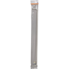 Kenney 28 In. To 48 In. 1 In. Single Curtain Rod, White Image 2
