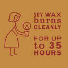 Mrs. Meyer's Clean Day 7.2 Oz. Apple Cider Large Soy Candle Image 4
