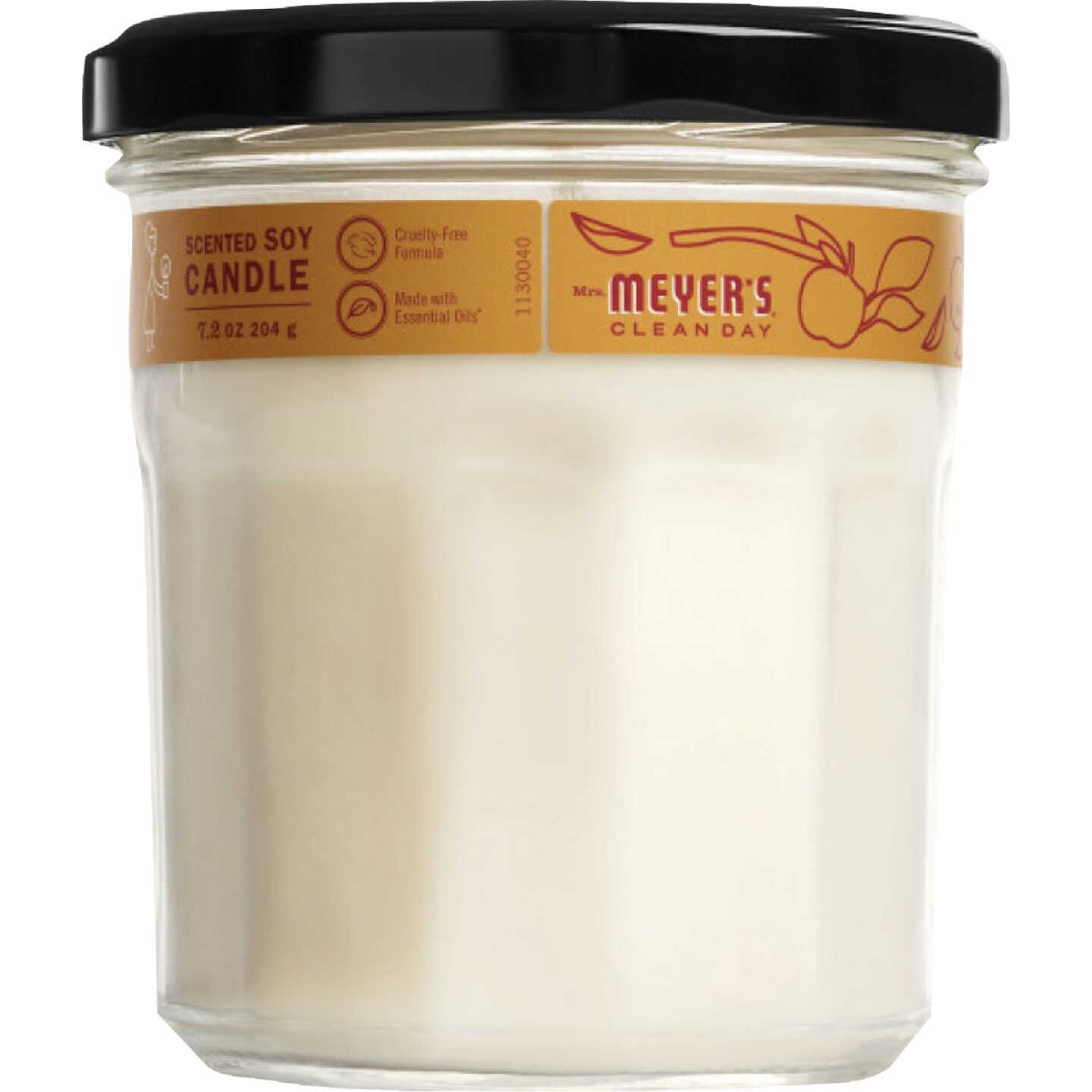Mrs. Meyer's Clean Day 7.2 Oz. Apple Cider Large Soy Candle Image 5