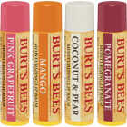 Burt's Bees Super Fruit Pink Grapefruit, Mango, Coconut & Pear and Pomegranate Lip Balm (4-Pack) Image 1