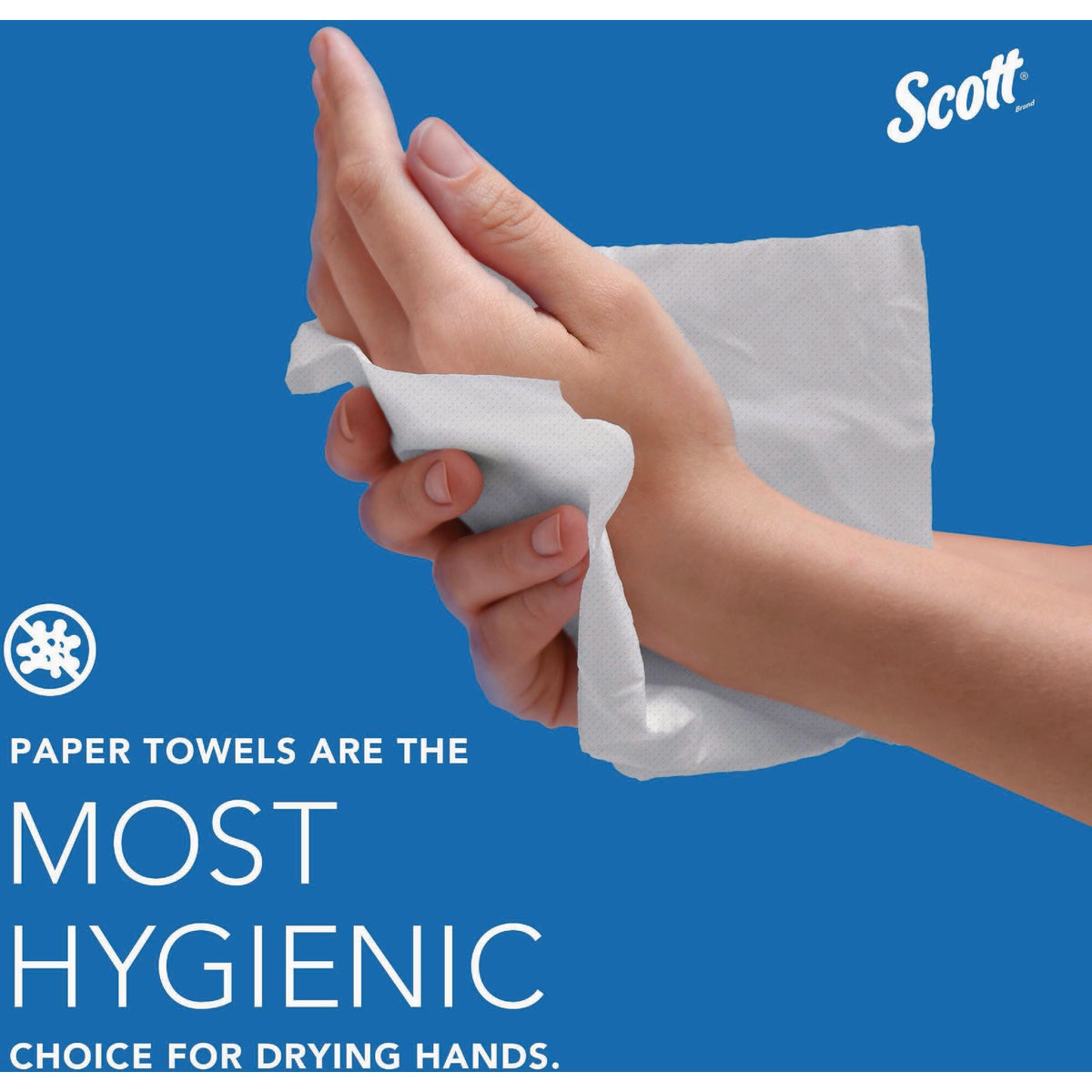 Scott 1-Ply White Folded Hand Towels (16-Pack, 250-Count) Image 4