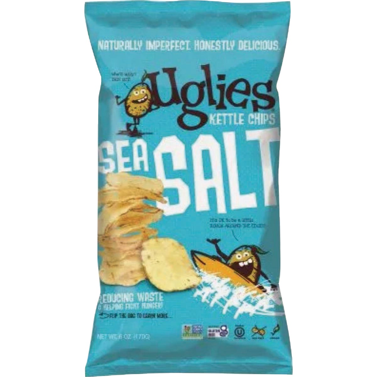 Uglies 6 Oz. Sea Salt Kettle Potato Chips