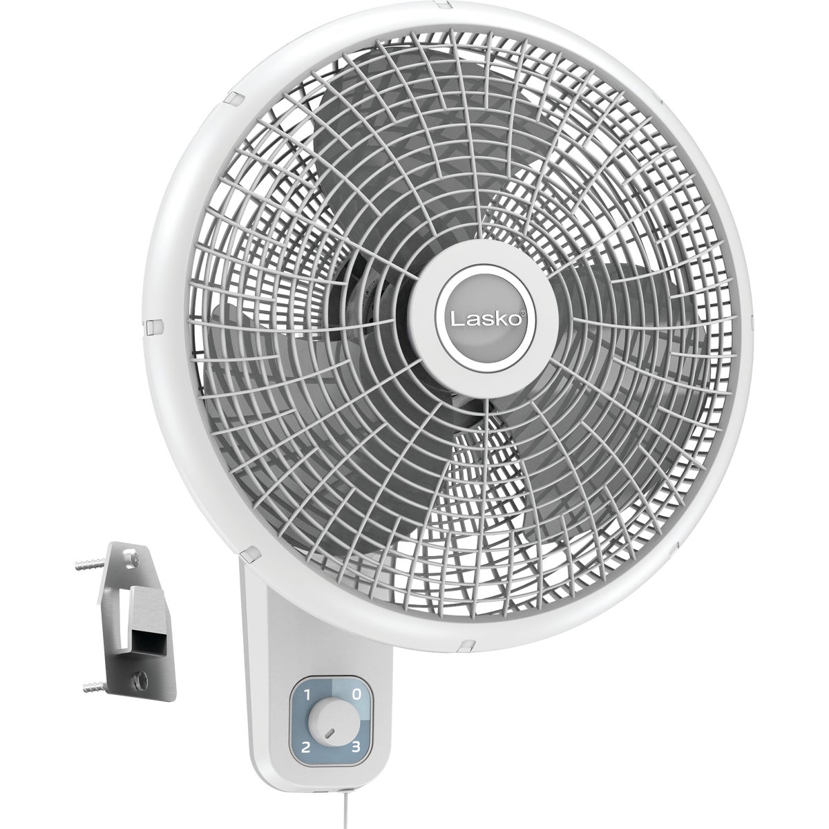 Lasko 16 In. Oscillating Wall-Mount Fan