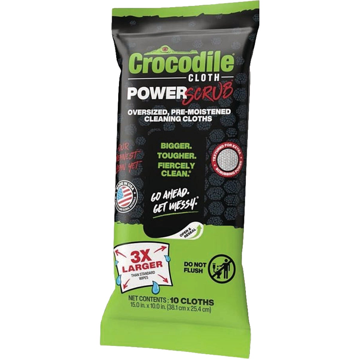 Crocodile Cloth Power Scrub Cleaning Cloth (10-Count)