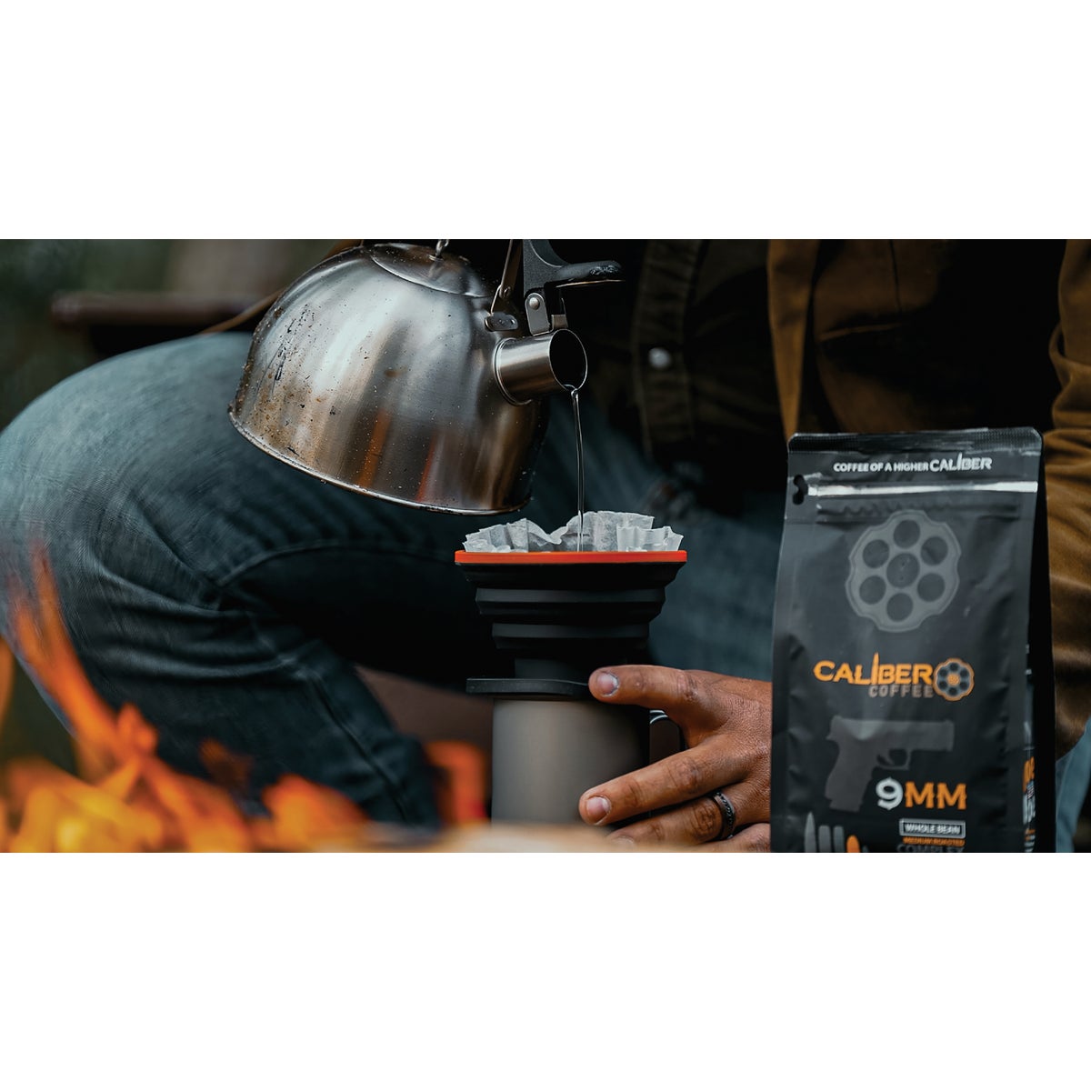 Caliber Coffee 9mm Ground Medium Roast Coffee, 12 Oz. Bag Image 3