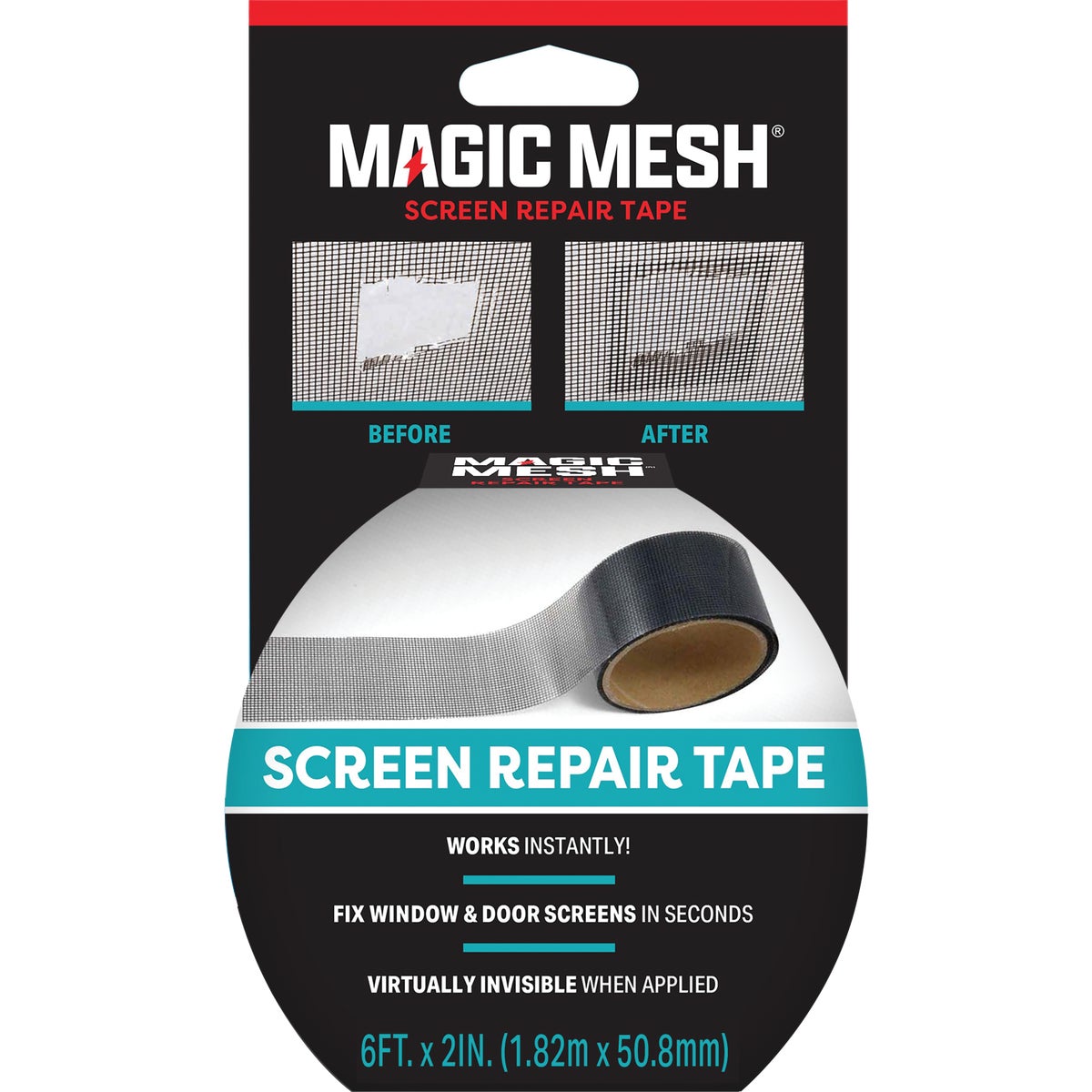 Magic Mesh 6 Ft. x 2 In. Screen Repair Tape