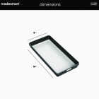 MadeSmart Classic 16 In. x 8 In. Storage Bin, Carbon Image 5