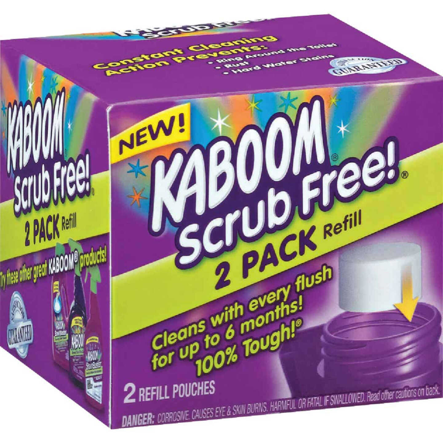 Kaboom Scrub Free Toilet Cleaner Refill (2-Pack) Image 1