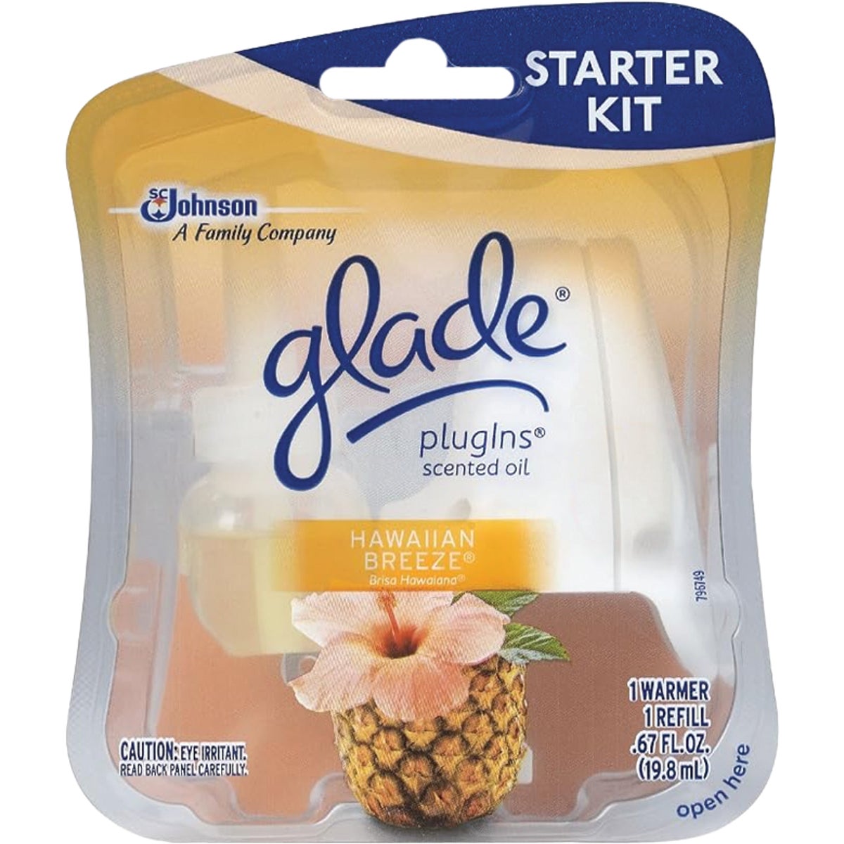 Glade PlugIns Hawaiian Breeze Scented Oil Starter Kit Image 1