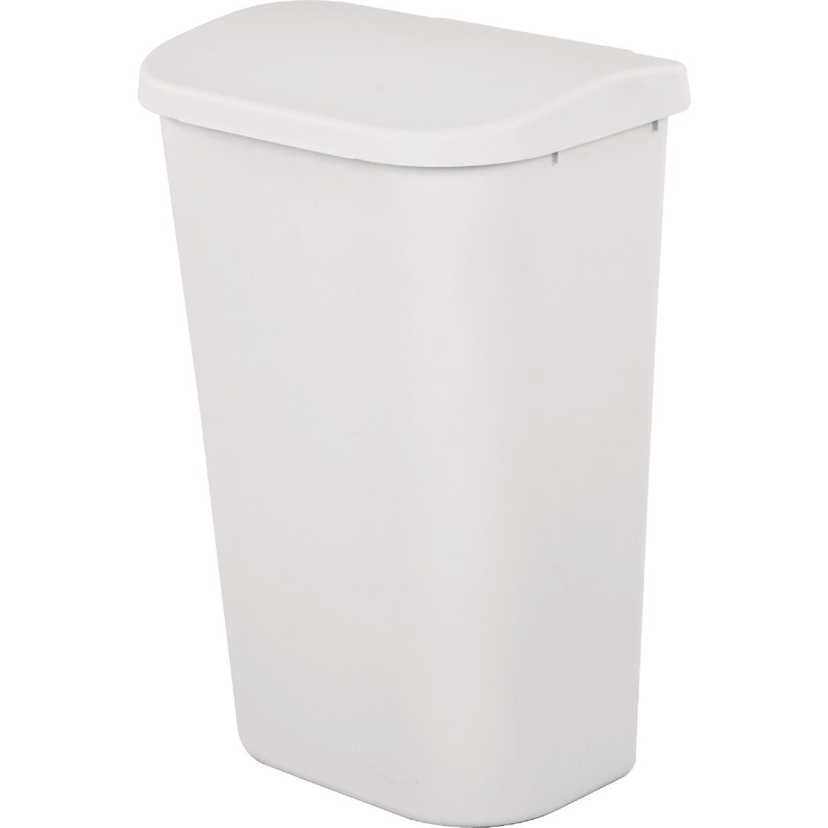 Sterilite 11.3 Gal. White LiftTop Wastebasket