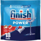 Finish Power Ball Dishwasher Detergent Pods (18-Count) Image 1