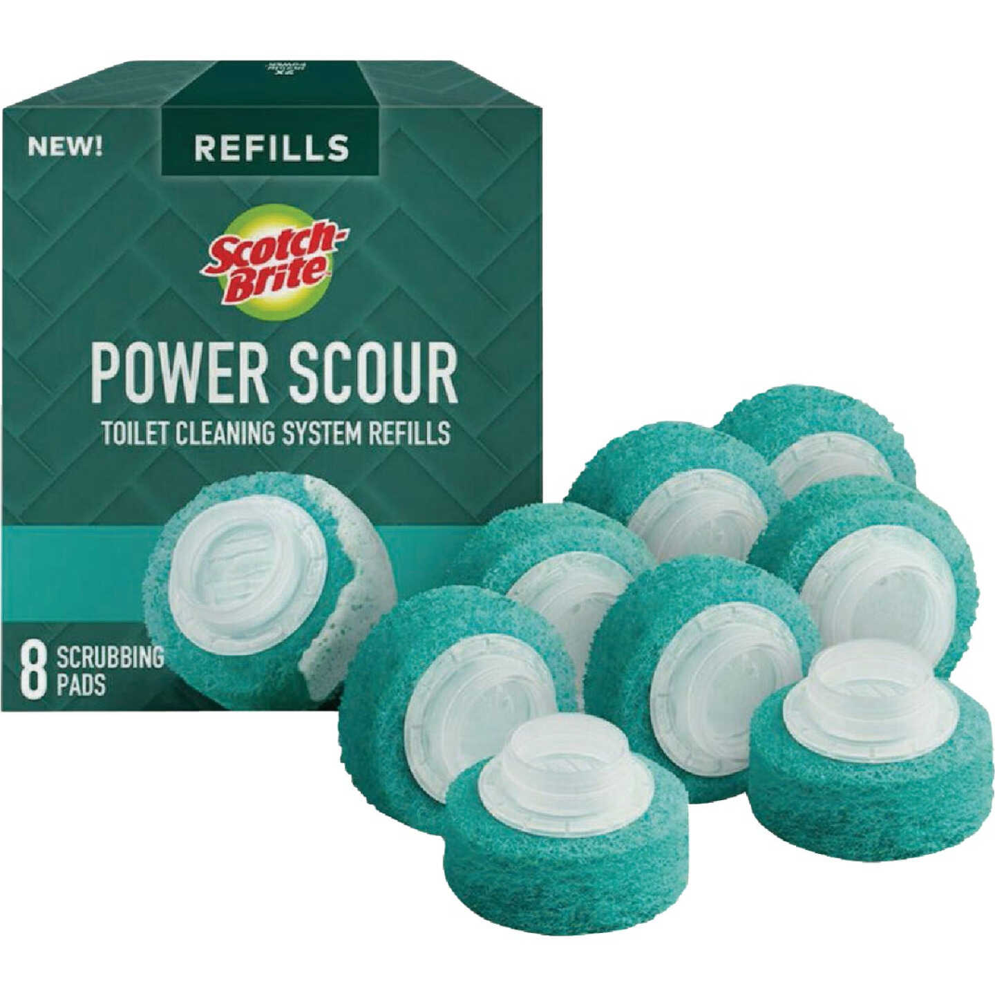 Scotch-Brite Power Scour Disposable Scrubbing Pad Refills (8-Count) Image 1