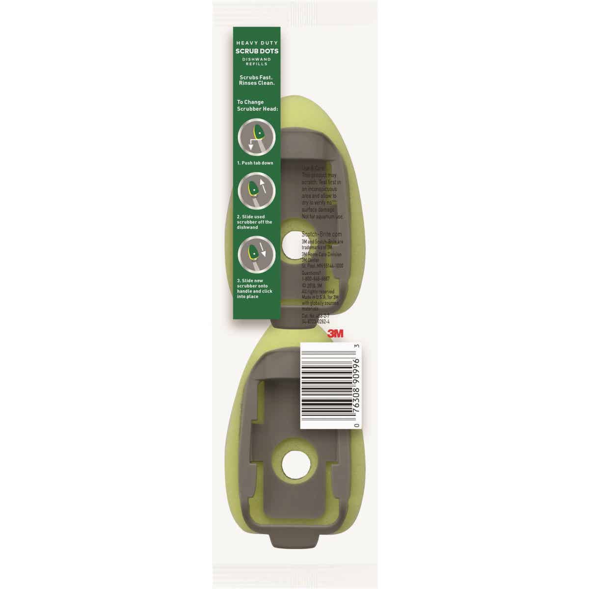 Scotch-Brite Scrub Dots Heavy Duty Dishwand Refills Image 2
