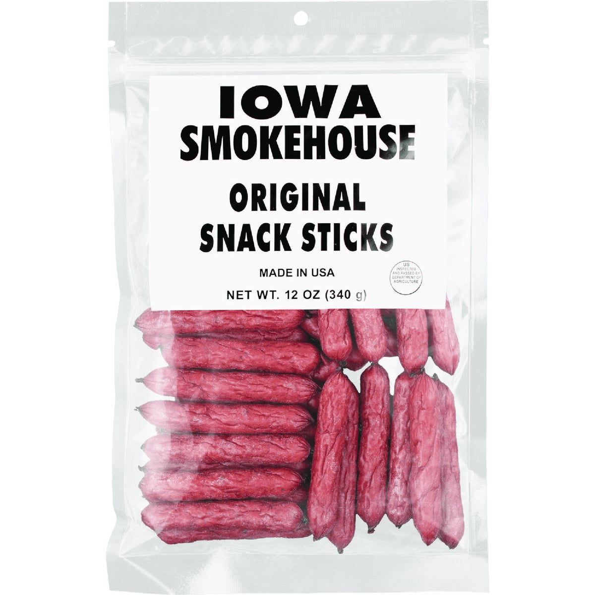 Iowa Smokehouse 12 Oz. Original Snack Sticks