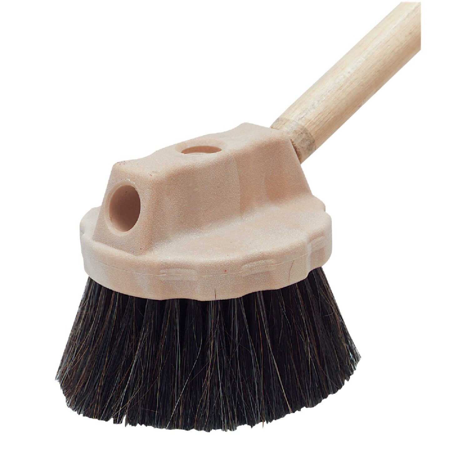 DQB 4-1/2 In. Round Horsehair & Poly Window Brush Image 1