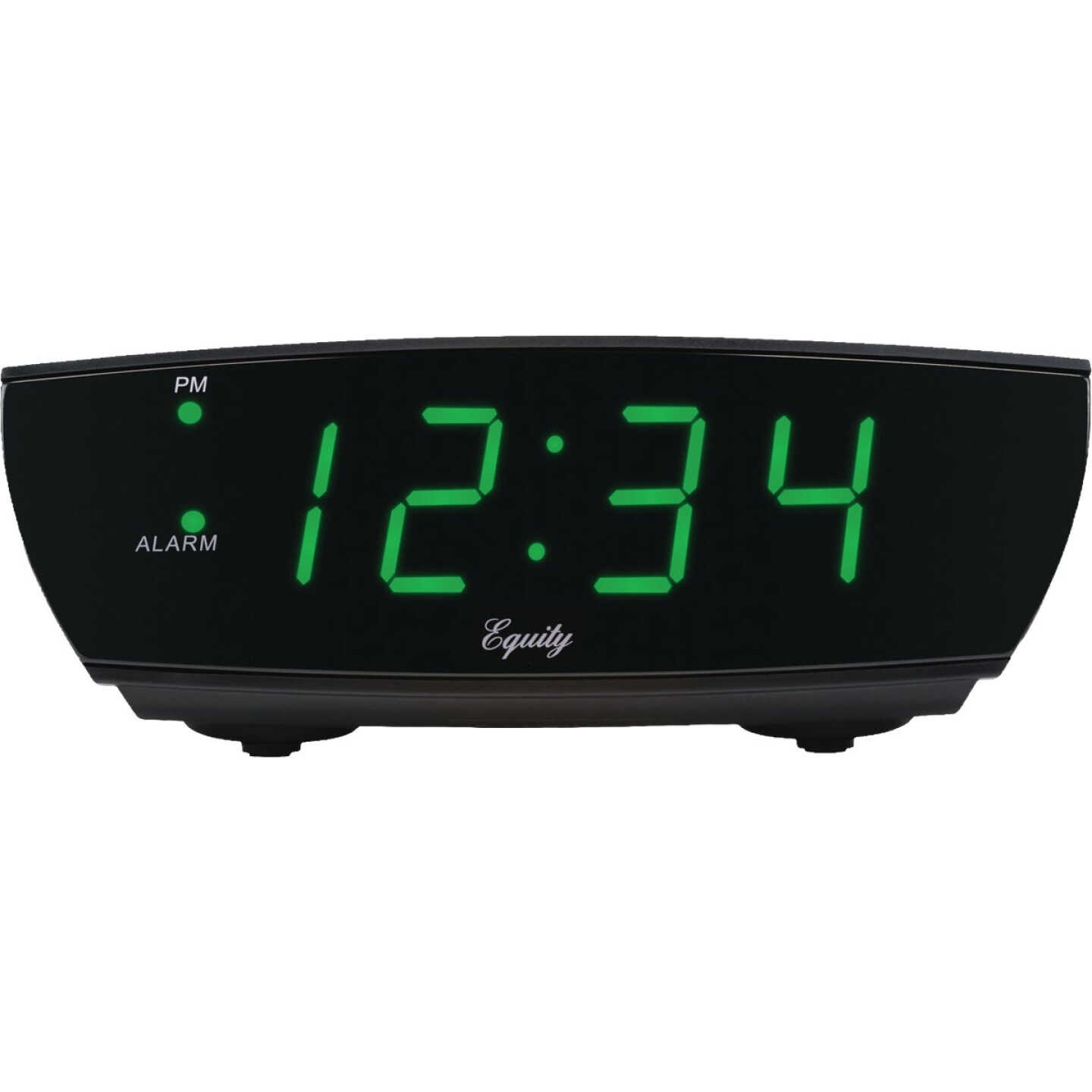 La Crosse Technology Equity 0.9 Green LED Alarm Clock Image 1