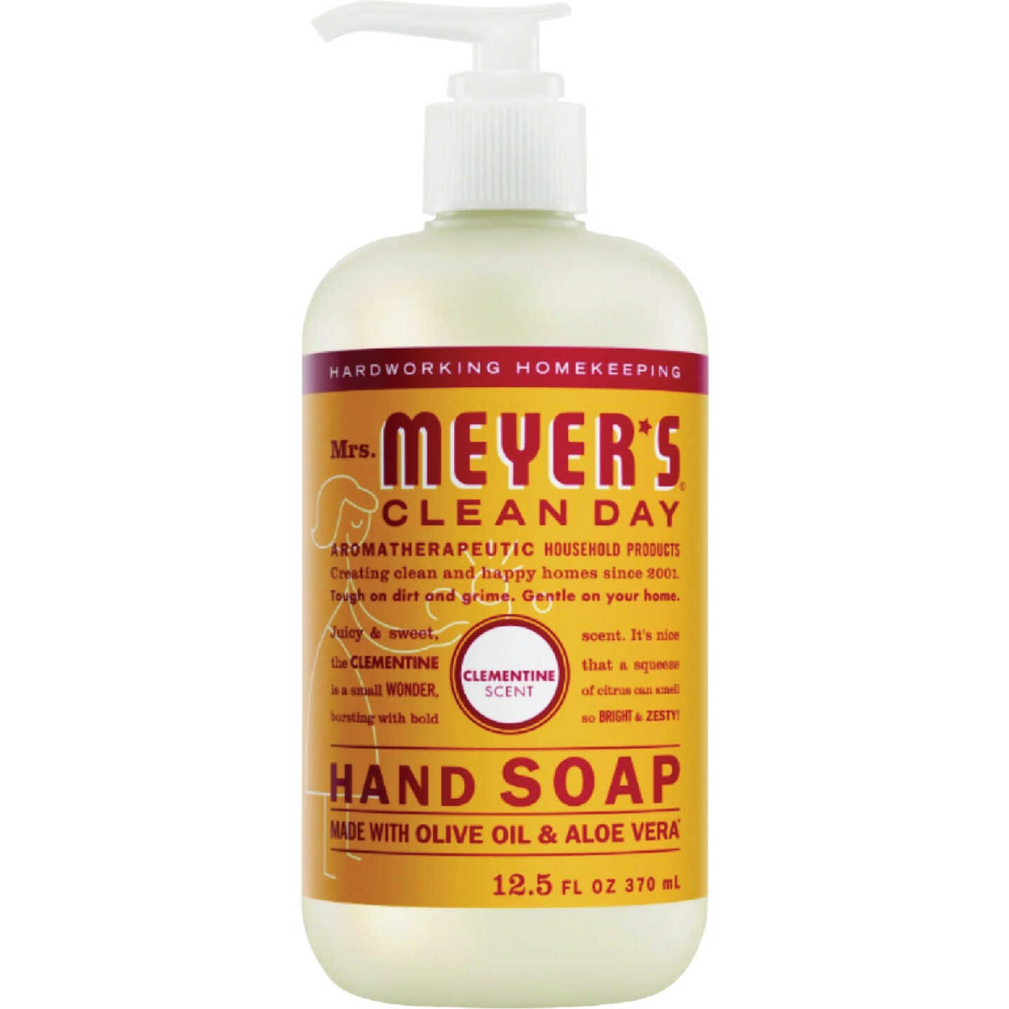 Mrs. Meyer's 12.5 Oz. Clementine Liquid Hand Soap Image 1