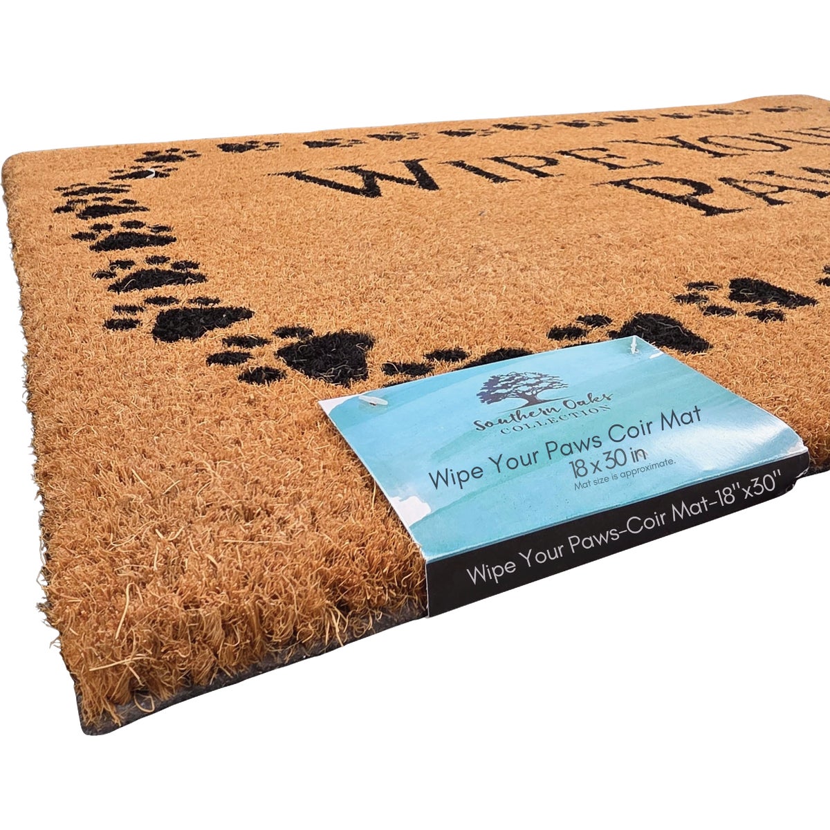 FanMats 18 In. x 30 In. Wipe Your Paws Coir Mat Image 4