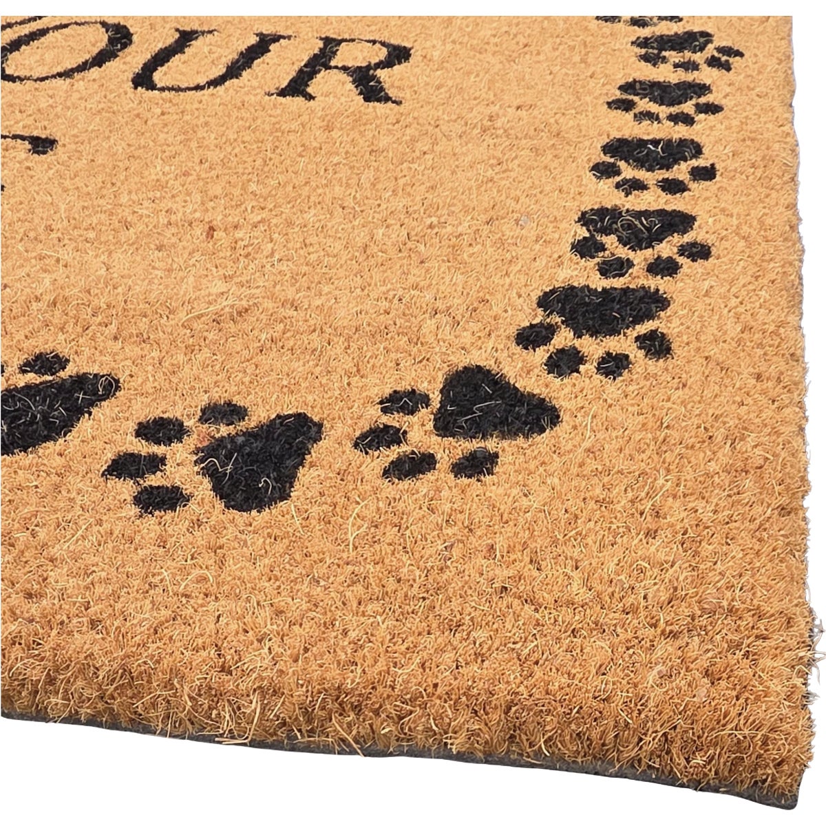 FanMats 18 In. x 30 In. Wipe Your Paws Coir Mat Image 3