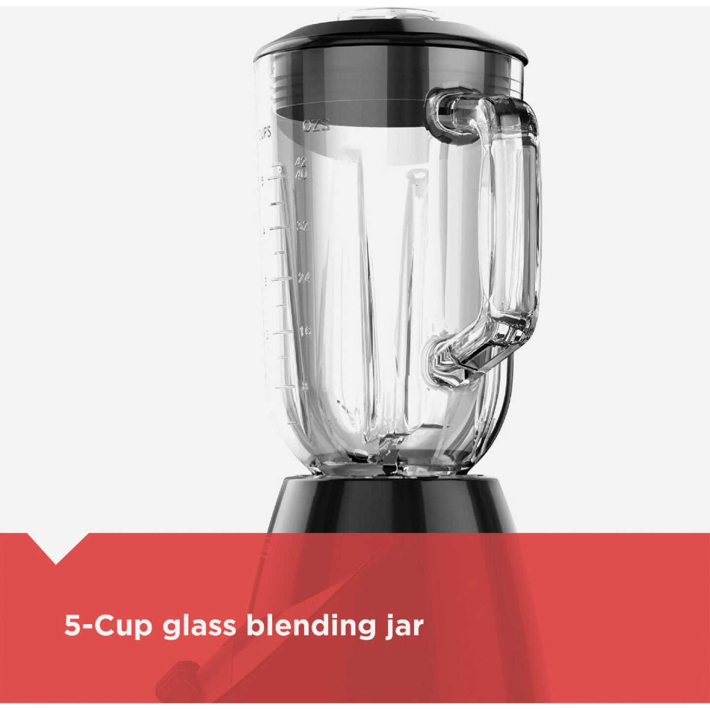 Black & Decker IceCrush 8-Speed Blender with 7-Cup Glass Jar Image 3