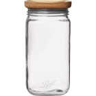 Ball 9.9 Cup Stack & Store Jar with Wooden Lid Image 1
