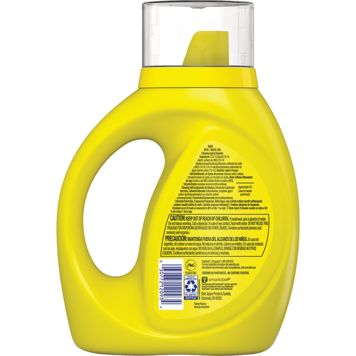 Tide 31 Oz. 24 Load Simply Liquid Laundry Detergent, Refreshing Breeze Scent Image 4