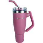 Outsider 40 Oz. Insulated Tumbler with Swivel Handle, Rose Tan Image 1