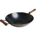 Joyce Chen Classic Series 14 In. Carbon Steel Ceramic Coated Nonstick Wok Image 1