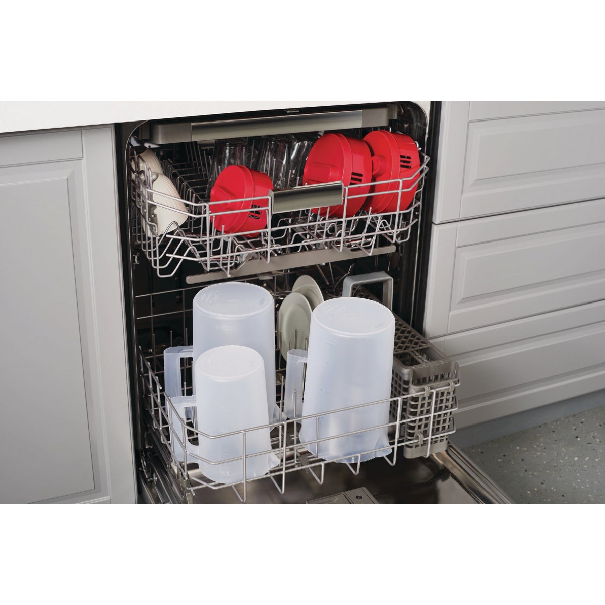 Rubbermaid 1 Gal. Simply Pour Plastic Pitcher with Multi-Function Lid Image 5