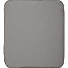 iDesign iDry 18 In. x 16 In. Large Gray Polyester Drying Mat Image 1