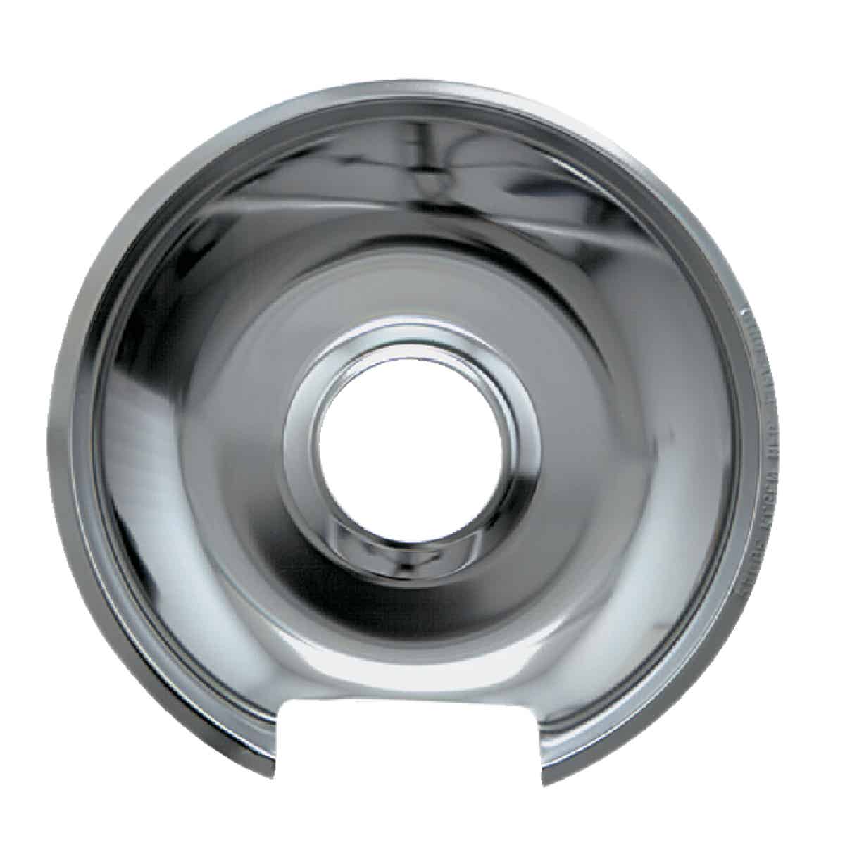 Range Kleen Electric 8 In. Large Style E Round Chrome Drip Pan for Hinged Style