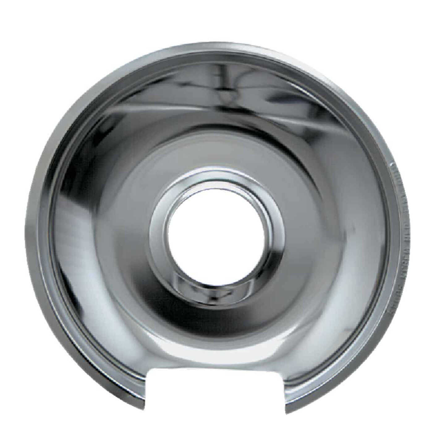 Range Kleen Electric 8 In. Large Style E Round Chrome Drip Pan for Hinged Style Image 1
