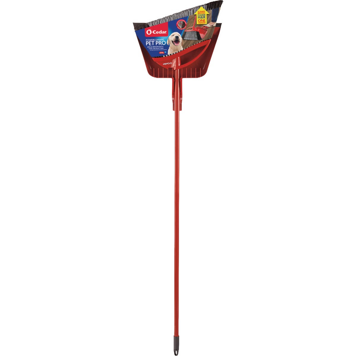 O-Cedar PowerCorner Pet Pro Broom & Step-On Dust Pan