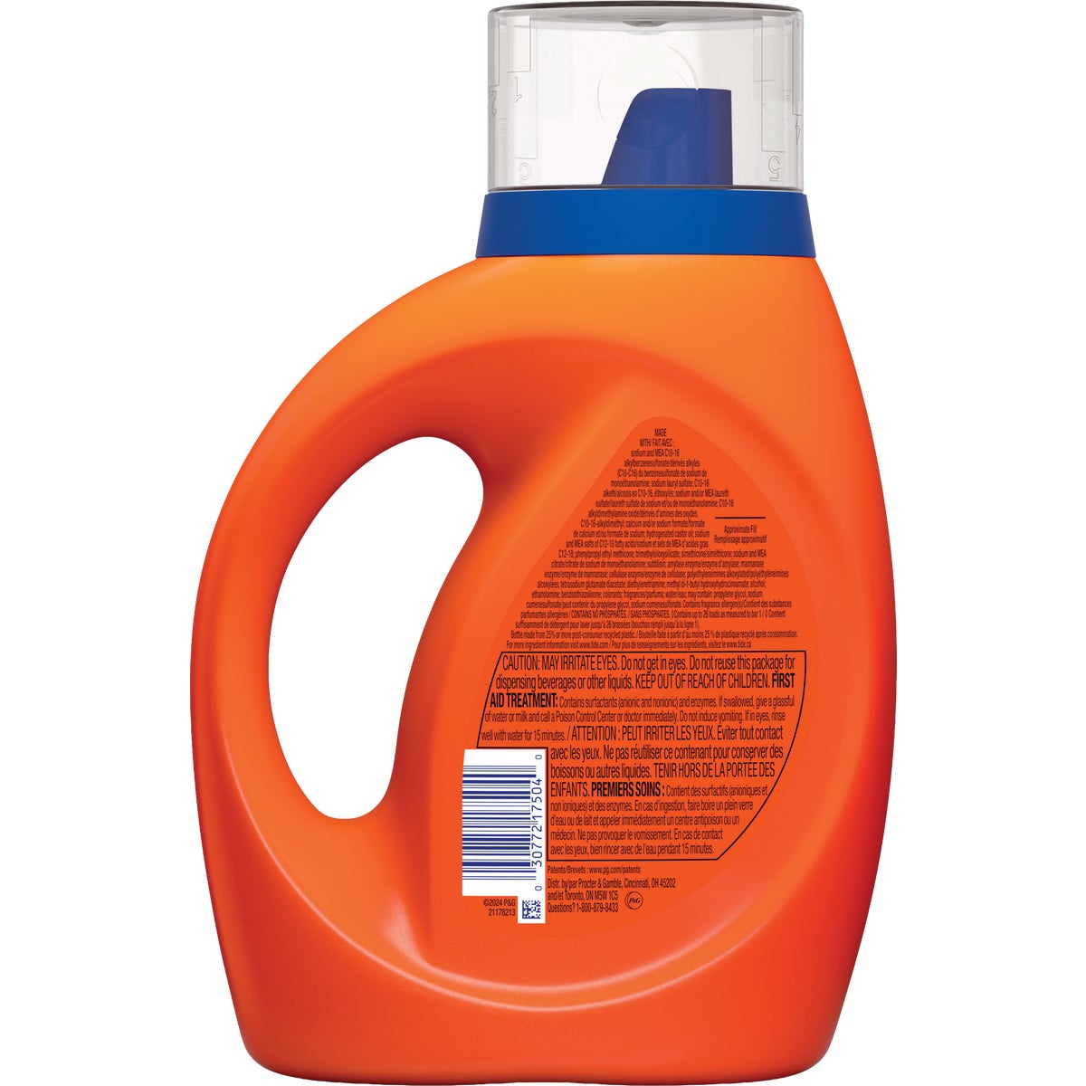 Tide 37 Oz. 26 Load Ultra Oxi Boost Liquid Laundry Detergent Image 5